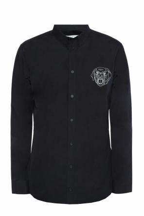 Koszula z nadrukowaną głową rottweilera, zdjęcie 1 Koszula z nadrukowaną głową rottweilera od Givenchy